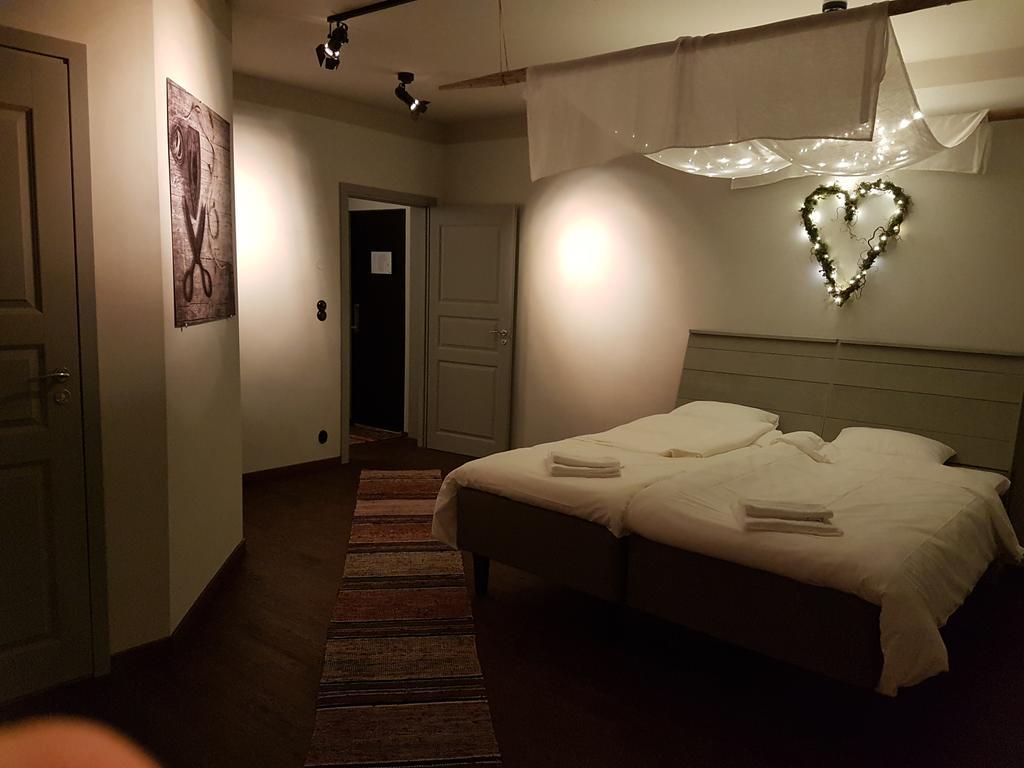 Strand Pensionat Stalldalen Godby ภายนอก รูปภาพ